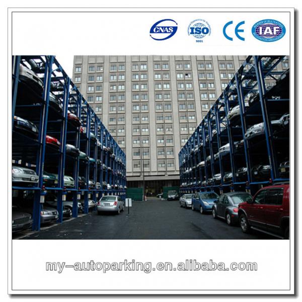 3 Levels Stacker Multilevel Parking System Automatic Vertical Stacker Car