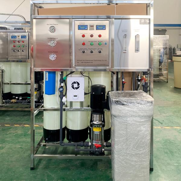 FRP/SS 5000L/H Water Plant RO System Fully Automatic Water Bottling Plant