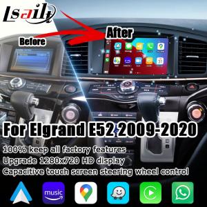 China Nissan Elgrand Quest E52 IT06 wireless carplay android auto capacitive touch screen upgrade supplier