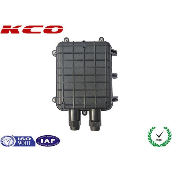 1 Input 1 Output Fiber Optic Enclosure Box , 6 Cores PP Fiber Joint Box