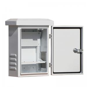 China Galvanized Steel Electrical Enclosure Cctv Power Supply Distribution Box White Coating supplier