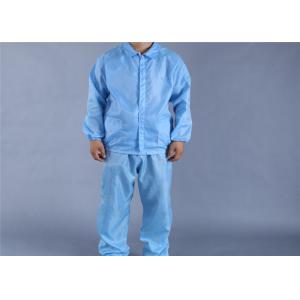 Easy Dressing Anti Static Workwear , Non Static Clothing Customized Color