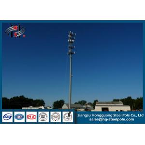 China Powder Coated Galvanized 3G Telecommunication Towers For Cell Phone Signal supplier