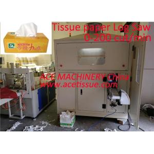 Z Fold Towel Tissue Paper Cutting Machine 200 Cut/Minute Servo Control