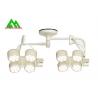 Double Dome Shadowless LED Surgical Lights Ceiling Mounted Hospital Equipment