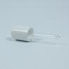 China カスタムカラー 18mm 24mm ガラスパイペット プレスダウンタイプ プラスチックドロッパー 丸い形とポンプ 素材 プラスチック ppとガラス wholesale