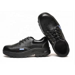 European Standard Genuine Leather Waterproof Men Industrial Steel Toe Work Safety Shoes