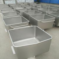 China 14 Gauge Stainless Steel Dough Troughs RK Bakeware on sale