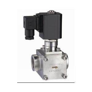 Normalmente aberto NENHUMA válvula de solenoide de alta pressão do gás, 3/8" válvula de solenoide eletromagnética