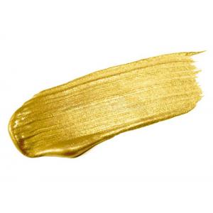 Commercial Shiny Gold Wall Paint Metal Powder Pigment Easy Construction