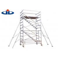 China Strong Loading Scaffolding Frame System Mobile Aluminium Scaffold Access Tower on sale