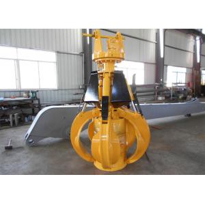 Light Weight Komatsu Orange Peel Grab / Excavator Rotating Grapple