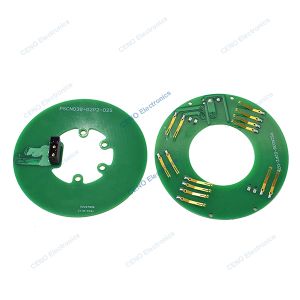 China PCB-style Pancake Slip Ring with electric power & CAN signal for robotic wholesale