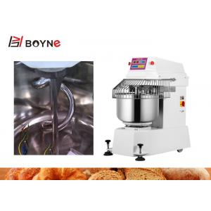 China 75kg Flour Mixing Kneader Stainless Steel Spiral Dough Mixer commercial use in bakery supplier