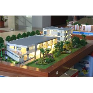 China Beautiful Lighting Villa Scale Model Making / Real Estate Scale Model Maker supplier