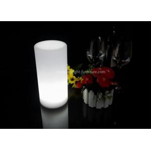 China Round Column LED Decorative Table Lamps Shock Resistant For Night Club supplier