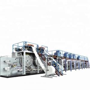 Large Absorption equipment production line for diaper linings baby pant style diaper machine
