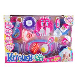 Plastic Childrens Toy Kitchen Sets Mini Pizza Cake Pretend Cooking Toys 21 Pcs