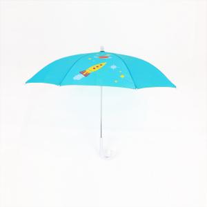 Fancy Kids Rain Umbrella With Coloring Changing Printing Childrens Pvc Umbrellas