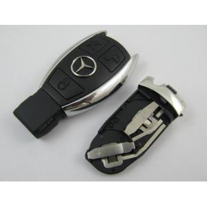 China Benz 3 Button Smart Auto Key Shell, Board Plastic Car Key Blanks / Case wholesale