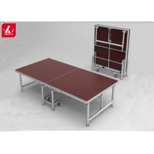 Adjustable Aluminum Alloy Folding Stage Platform Stairs Lifting