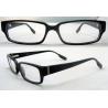 Cool Rectangular Mens Acetate Eyewear Frames, Black Optical Eyeglasses Frame