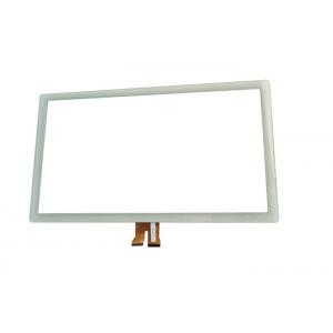 China 27 Inch Capacitive Touch Panel With White Bezel UL60950 Ball Drop Test Multi Touch High Signage High Precision supplier