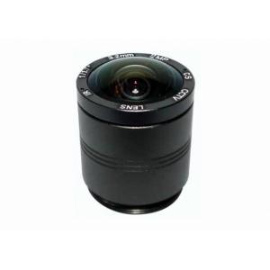 1/1.7" 3.2mm 12Megapixel CS mount 160degree wide angle lens, 4K lens for security CCTV IP cameras