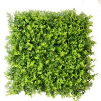 China Customized Color Size Artificial Green Wall For Holiday Wedding Decorative on sale