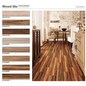 Acid Resistant Ceramic Wood Style Tiles , 200X1000mm Wood Like Porcelain Tiles