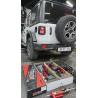 China Adjustable Steering Stabilizer Shock For Jeep Wrangler JL 4x4 wholesale