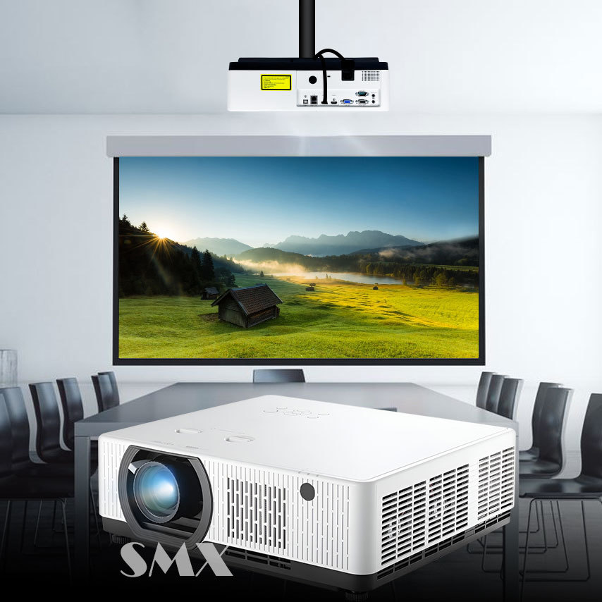 8200 Lumens Large Venue Laser Projector 360° Projection 3LCD With 300 Inch Screen