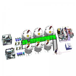 China SUS 304 UHT Milk Processing Line 1000-100000LPH Capacity 12 Months Warranty supplier