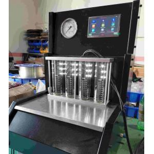 China 220V Ultrasonic Injector Cleaning Machine , 200W Auto Fuel Injector Tester Cleaner supplier