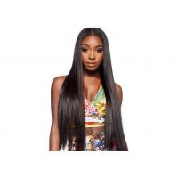 China Natural Straight Real Hair Colored Hair Wigs , Full Lace Front Wigs For Black Women on sale