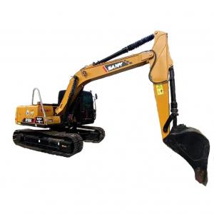 China Sany SY135C Hydraulic Excavator: Multiple Filtration, NAS Level Hydraulic Oil Cleanliness supplier