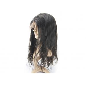 China Silk Base Top Raw Indian Remy Full Lace Wigs , Human Hair Full Lace Wigs For Black Woman supplier