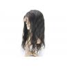 Silk Base Top Raw Indian Remy Full Lace Wigs , Human Hair Full Lace Wigs For