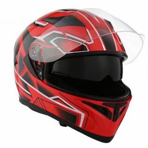 China Custom 3d Printing Wholesale Helmet Manufacturer Double Visor Motorcycle Helmet Flip Racing Offroad Safety Helmet supplier