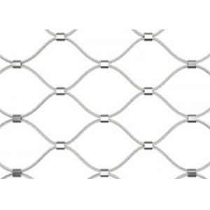Cable Ferrule 3.2mm Wire Rope Mesh Stainless Steel 304 316 For Zoo Fence
