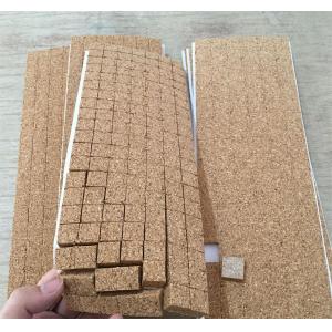 Protecting Furniture Surfaces with Self Adhesive Cork Pads Natural 1/8 Inch Thickness