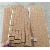 China Easy To Self Adhesive Cork Pads for Glass Divider 1/8 Inch Thickness wholesale