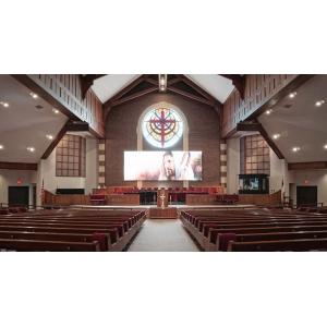 China 10x12ft Church LED Screen Panels Movable LED Screen for Churches Customize Color wholesale