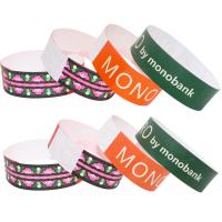 China Personalized Paper Concert Bracelets on sale