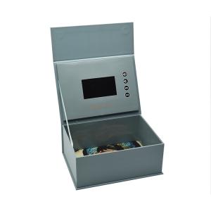 China custom design print LCD video presentation box,LCD video display box video package marketing supplier