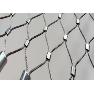 China 60x60mm SS316 Flexible Inox Wire Mesh For Net Fence supplier