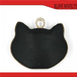 China New Style Gold Color Cat Shape Metal Clasp Purse Frame Box Clutch Bag Frame