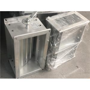 China Q235-A HVAC Fire Dampers 70 Degree Motorized Modulating Dampers supplier