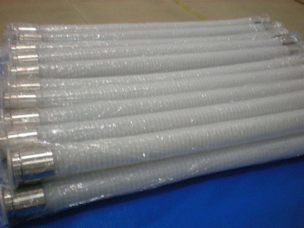 Braided 4 Ply Silicone Hose , Platinum Cured Silicone Tubing Chemical Compatibility