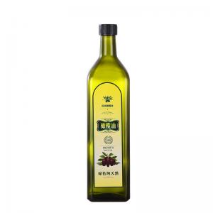 Empty Glass 250 Ml / 500ml Olive Oil Bottles , Eco Friendly Olive Oil Decanter Glass